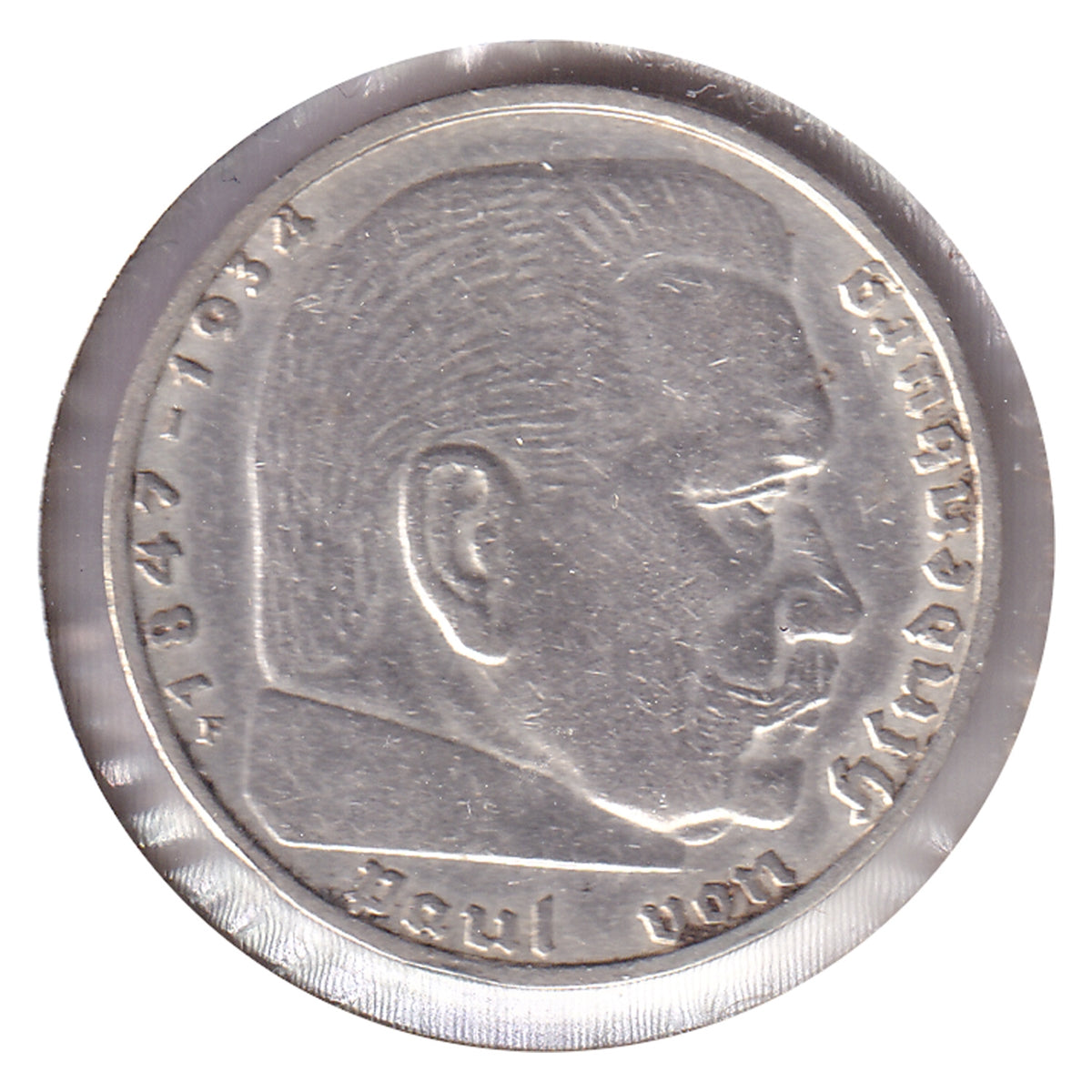 German Third Reich 1939F 2 Marks Extra Fine (EF40)