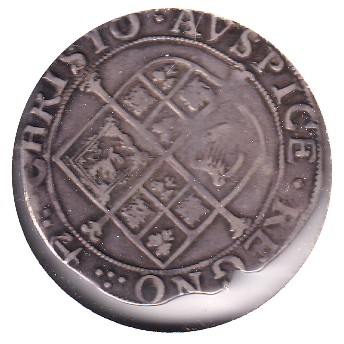 Great Britain 1638-1639 Anchor, Charles I Shilling F-VF (F15) $