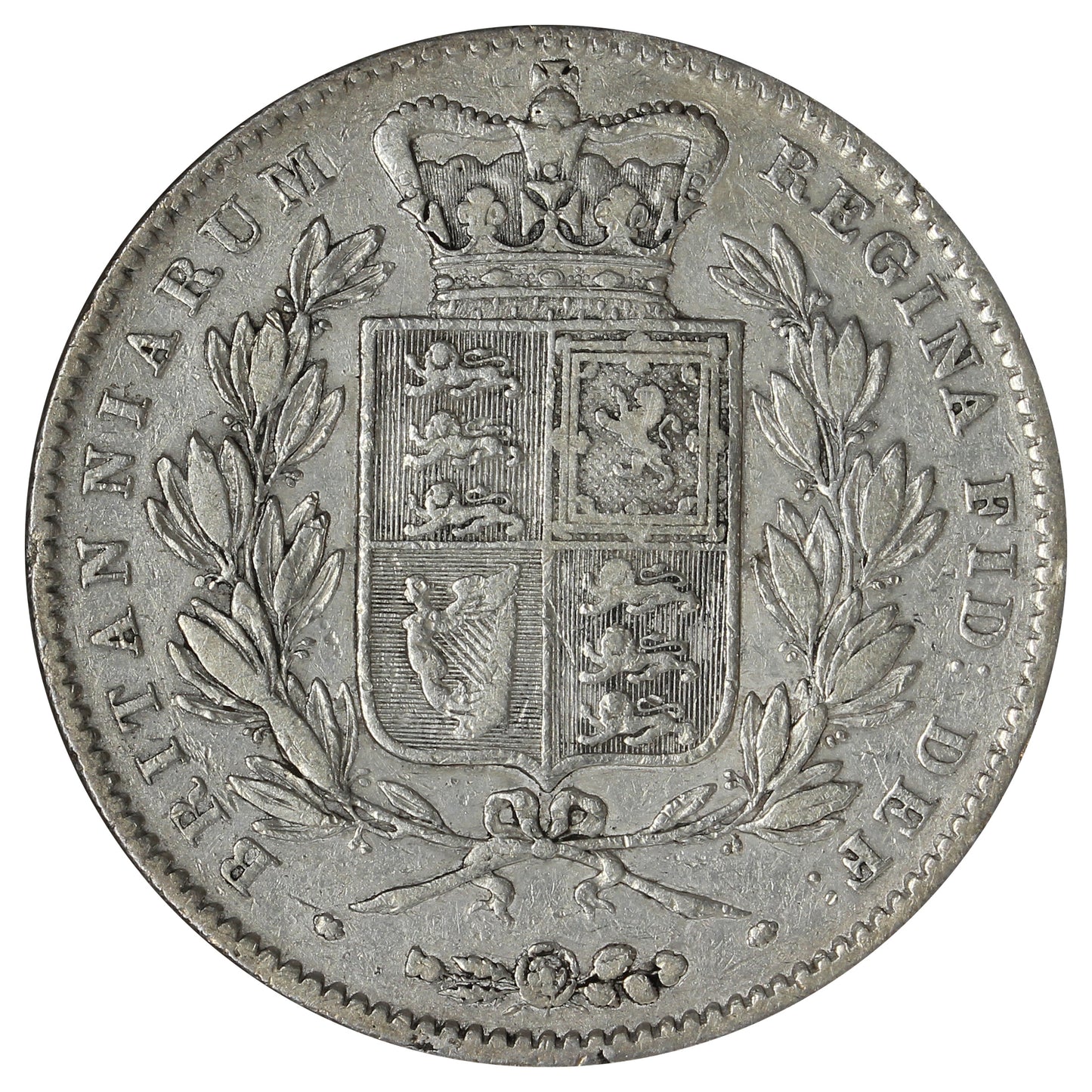 Great Britain 1847 Crown F-VF (F15) (L)