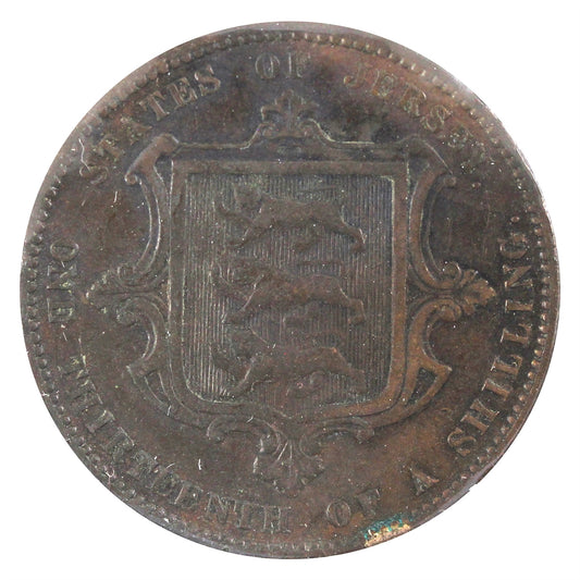 Jersey 1870 1/13 Shilling Extra Fine (EF40)