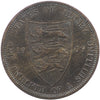 Jersey 1909 1/12 Shilling Extra Fine (EF40)