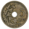 Belgium 1903 French 5 Centimes VF-EF (VF-30)