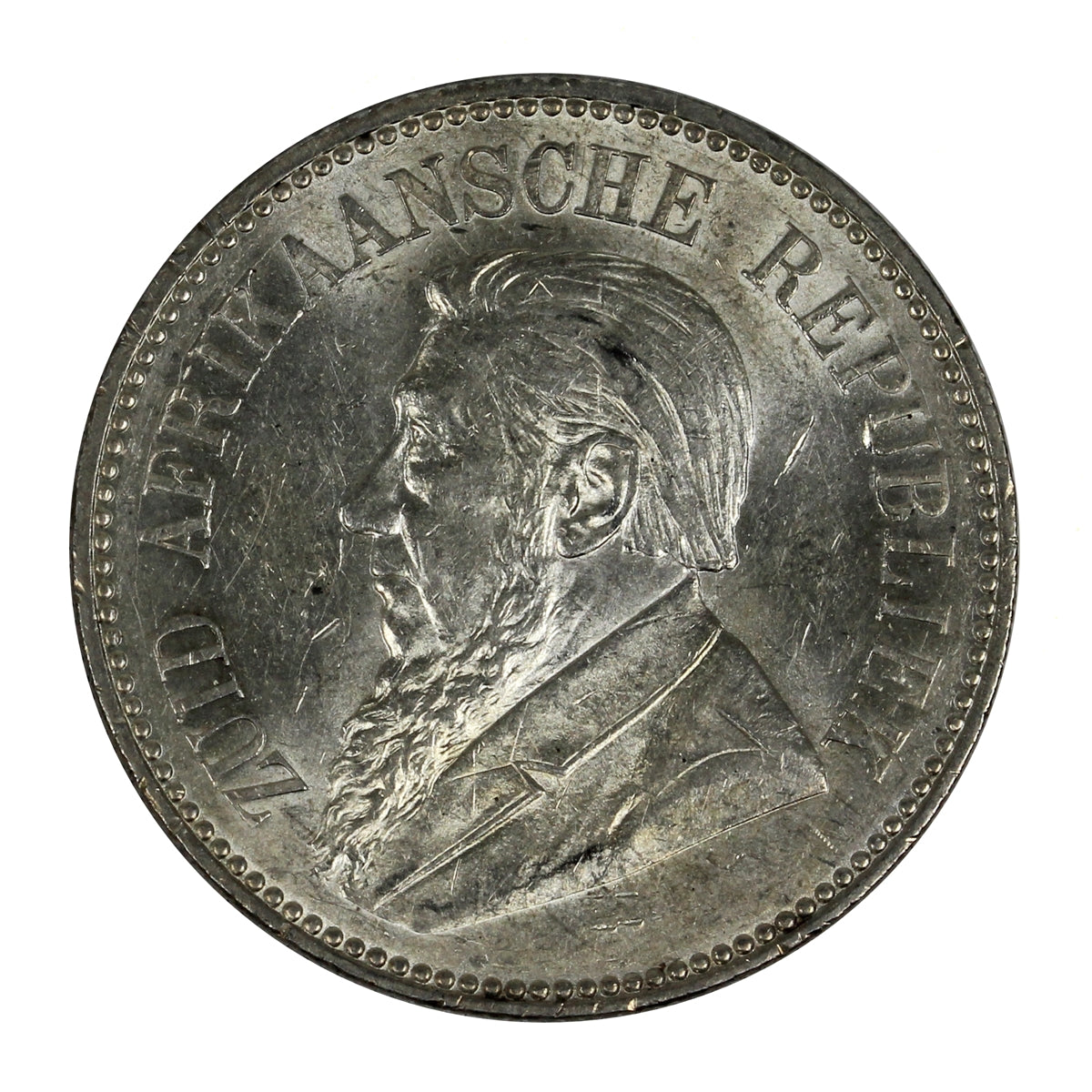 South Africa 1896 2 1/2 Shillings AU-UNC (AU55) $
