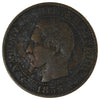 France 1856W 5 Centimes Extra Fine (EF40)