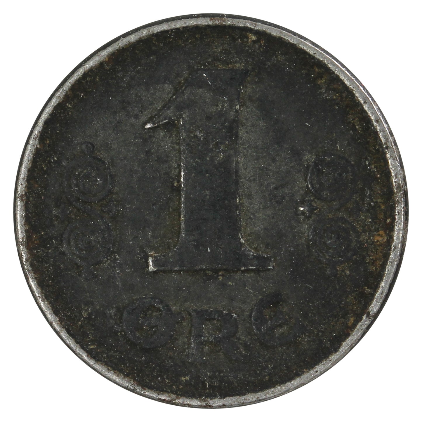 Denmark 1918HCN GJ Ore Extra Fine (EF40)