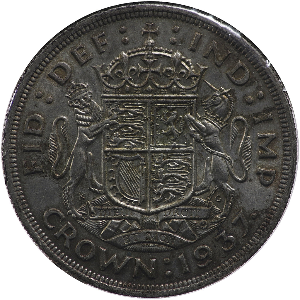 Great Britain 1937 Crown Almost Uncirculated (AU50) $