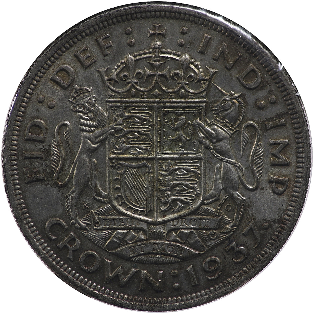 Great Britain 1937 Crown Almost Uncirculated (AU50) $