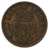 German States 1868B Prussia Pfennig VF-EF (VF30)