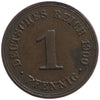 German Empire 1900A Pfennig Extra Fine (EF40)