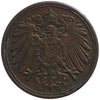 German Empire 1900A Pfennig Extra Fine (EF40)