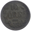 Sweden 1876ST 10 Ore Fine (F12)