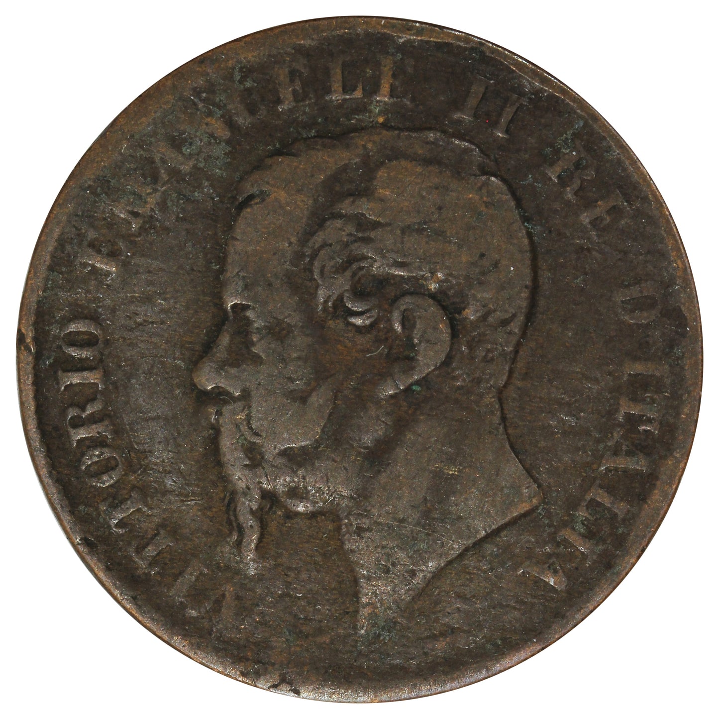 Italy 1867N 5 Cent Very Fine (VF20)
