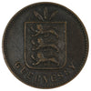 Guernsey 1893H 4 Doubles Extra Fine (EF40)