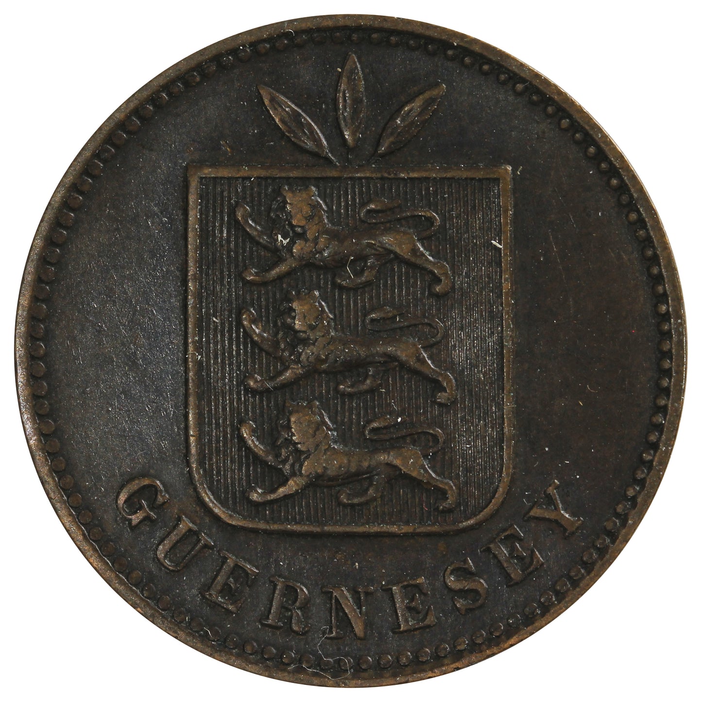 Guernsey 1893H 4 Doubles Extra Fine (EF40)