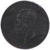 Italy 1867N 10 Cent Almost Uncirculated (AU50) $