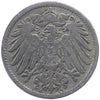 German Empire 1896A 10 Pfennig Extra Fine (EF40)