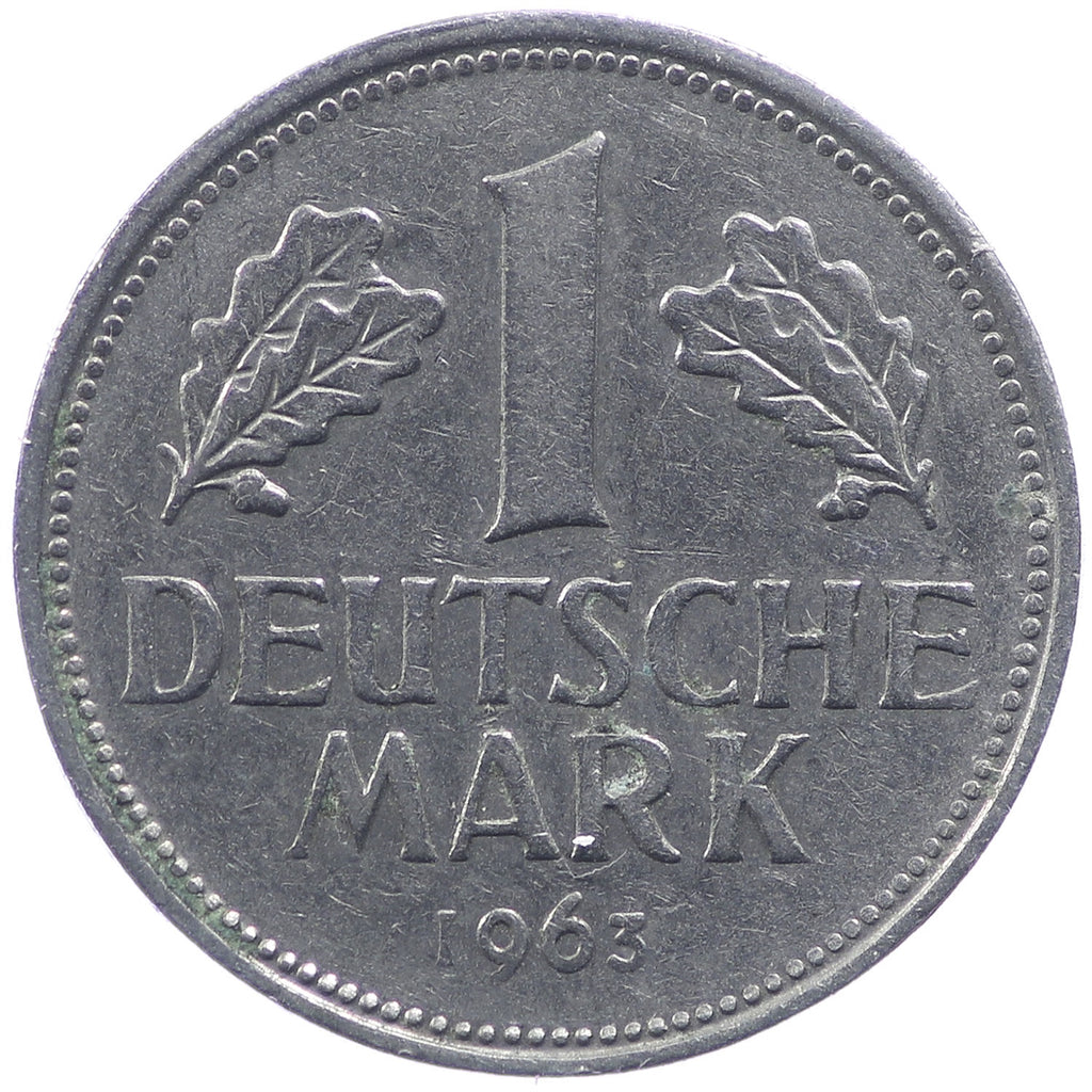 Germany 1963J Mark Almost Uncirculated (AU50) $