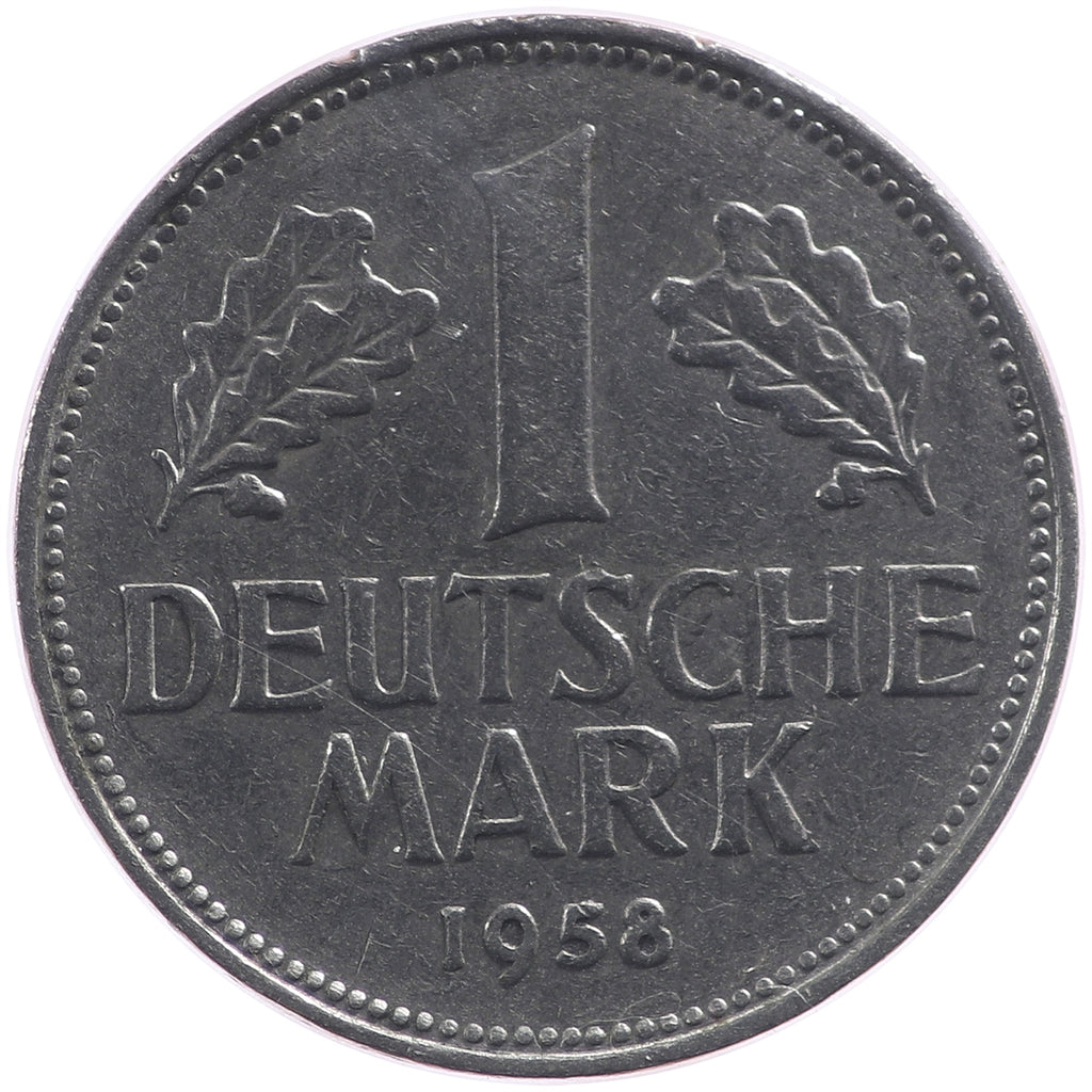 Germany 1958G Mark Extra Fine (EF40) $
