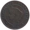 France 1886A 2 Centimes Extra Fine (EF40)