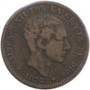 Spain 1879OM 10 Centimos Very Fine (VF20)