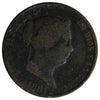 Spain 1861 25 Centimos Very Fine (VF-20)