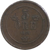Sweden 1874 5 Ore Very Fine (VF20)