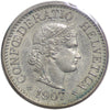 Switzerland 1907B 10 Rappen Uncirculated (MS60)