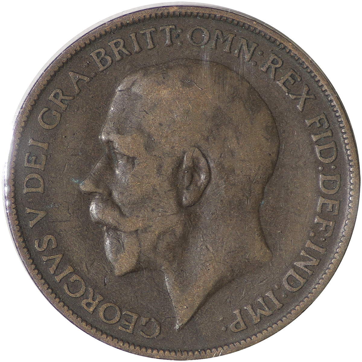 Great Britain 1912H Penny F-VF (F15)
