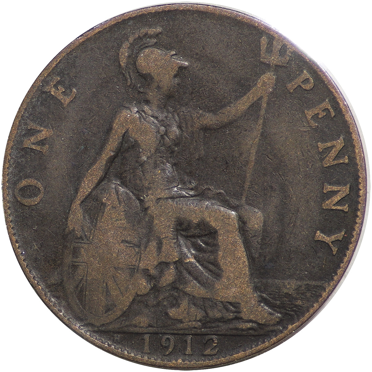 Great Britain 1912H Penny Very Fine (VF20)
