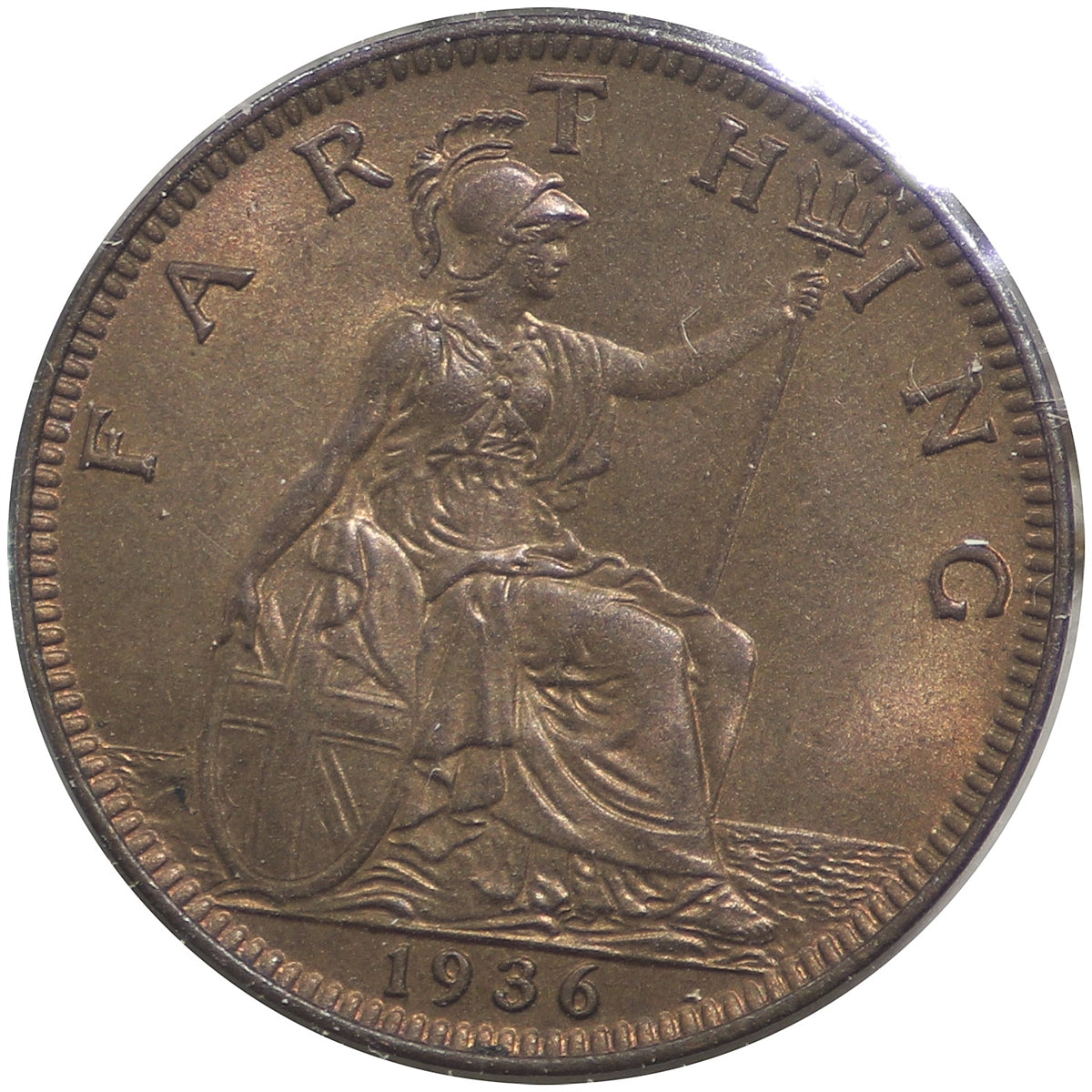 Great Britain 1936 Farthing Uncirculated (MS60)