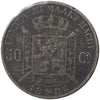 Belgium 1886 50 Centimes VF-EF (VF-30) $