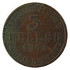 German States 1863 Hesse 3 Heller Extra Fine (EF40)