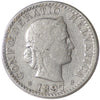 Switzerland 1897B 20 Rappen VF-EF (VF30)