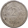 Germany 1951J 2 Marks Extra Fine (EF40)