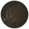 France 1875A 5 Centimes Very Fine (VF20)