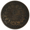France 1875A 5 Centimes Very Fine (VF20)
