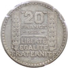 France 1933 20 Francs Extra Fine (EF40)