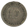 Straits Settlements 1899 10-cent VF-EF (VF-30) $