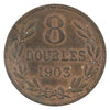 Guernsey 1903H 8 Doubles Extra Fine (EF40)