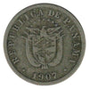Panama 1907 2 1/2 Centesimos Very Fine (VF-20)