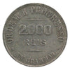 Brazil 1911 2000 Reis Extra Fine (EF40)