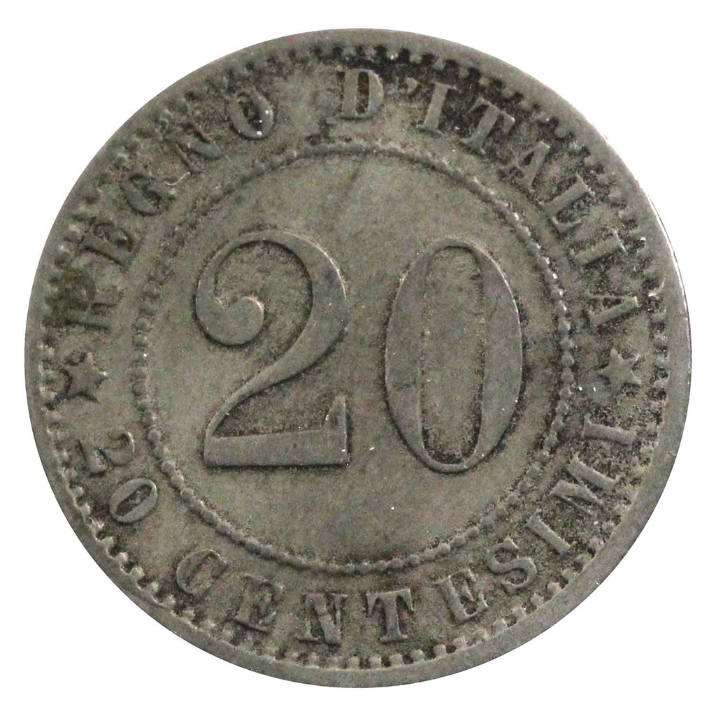 Italy 1895R 20 Centesimi Very Fine (VF20)