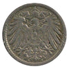 German Empire 1906A 5 Pfennig Almost Uncirculated (AU50)