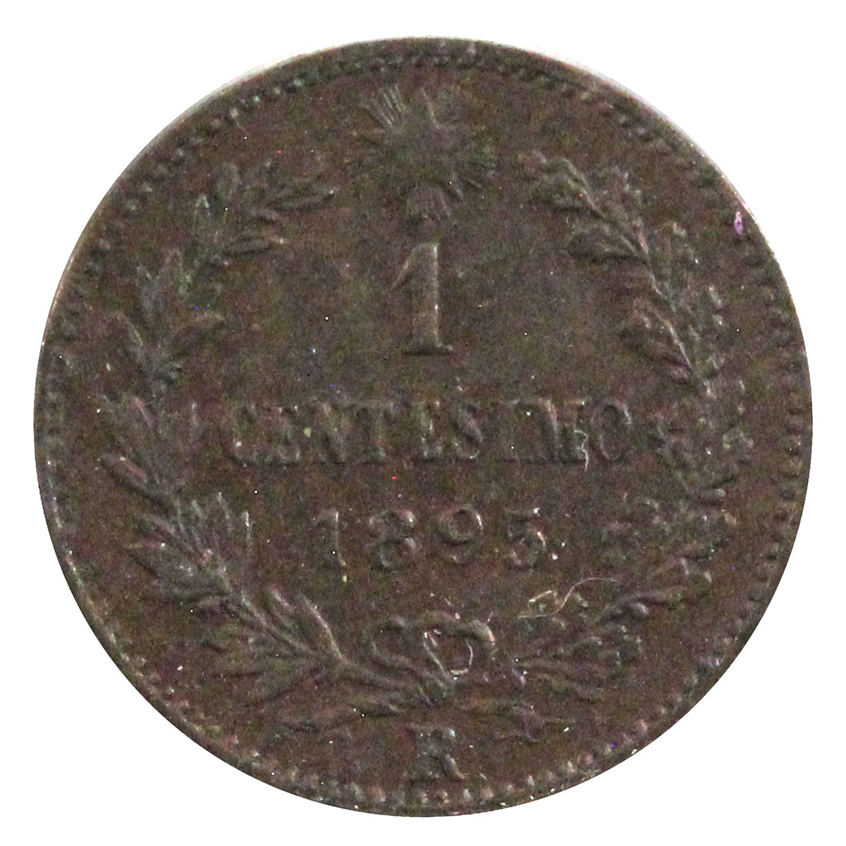 Italy 1895R Centesimo Uncirculated (MS60)