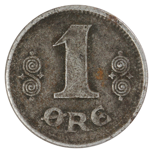 Denmark 1918VBPGJ Ore EF-AU (EF45)