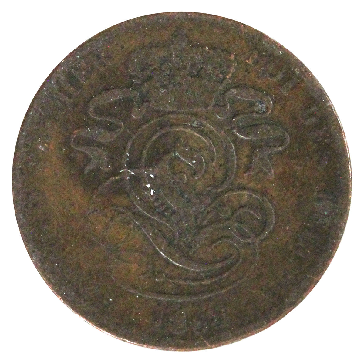 Belgium 1864 2 Centimes Very Fine (VF20)
