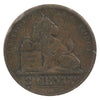 Belgium 1863 2 Centimes VF-EF (VF-30)
