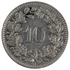 Switzerland 1932B 10 Rappen Almost Uncirculated (AU50)
