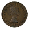 New Zealand 1954 1/2 Penny Almost Uncirculated (AU-50)
