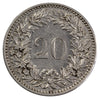 Switzerland 1927B 20 Rappen Extra Fine (EF40)